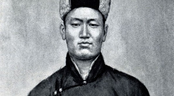 Вождь Монгольской народной революции Сухэ-Батор 