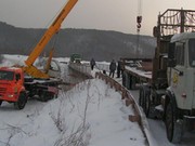 Мост в Киренском районе восстановлен
