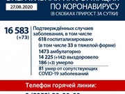 В Иркутской области зафиксировано еще 73 случая коронавируса