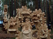 Десятый фестиваль деревянной скульптуры "Лукоморье" пройдет в сентябре 2022 года