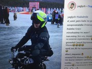 Звезда фильма "Мы из будущего" решил погонять на мотоцикле по Байкалу