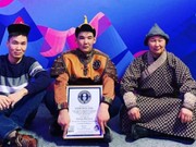 Житель Бурятии установил мировой рекорд на Первом канале