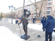 В Иркутске установили памятник Антону Чехову