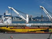 Отгрузка основного оборудования для Иркутского завода полимеров произведена в южнокрейском порту Масан