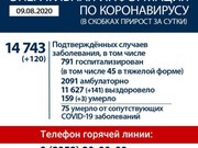 120 человек в Иркутской области заразились коронавирусом