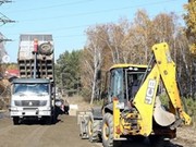Региональные власти начали ремонт дороги к поселку Маркова