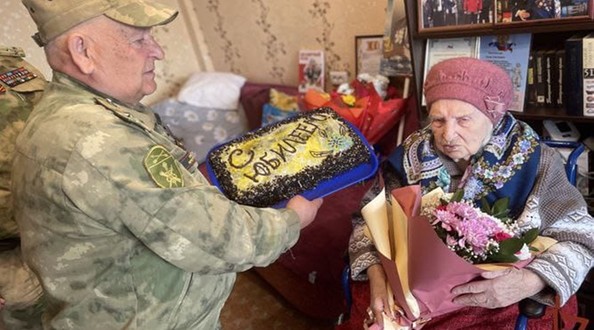 100-летний юбилей отметила ветеран Великой Отечественной Войны из Ангарска