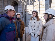 Реставраторы, работающие над воссозданием Курбатовских бань, провели мастер-класс для иркутских студентов 