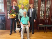 Почетный гражданин Ангарска Леонид Бронштейн отметил свое 95-летие