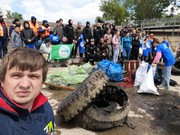 Иркутские экоактивисты подняли со дна Ангары грузовик мусора