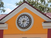 Новые часы на фасаде Ангарского музея часов
