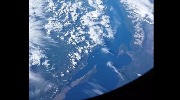 Космонавт Олег Артемьев показал, как выглядит Байкал из космоса