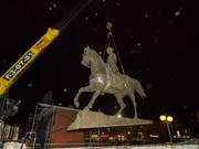 В Улан-Удэ временно демонтировали памятник маршалу Рокоссовскому