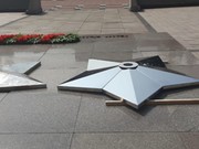 На иркутском мемориале "Вечный огонь славы" заменили металлическую звезду