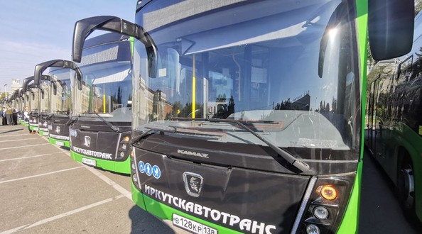 Иркутская область закупит более ста новых автобусов для общественного транспорта