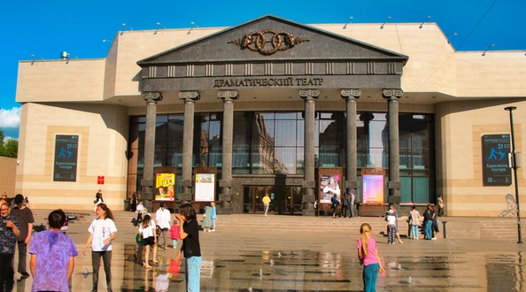 Здание Драмтеатра в Чите