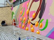 Художники расписали стены красноярского онкодиспансера