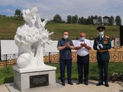 В деревне Талька открыли памятник погибшим землякам