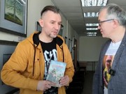 Денис Гербер презентовал роман «Временщик» на фестивале КнигаМарт