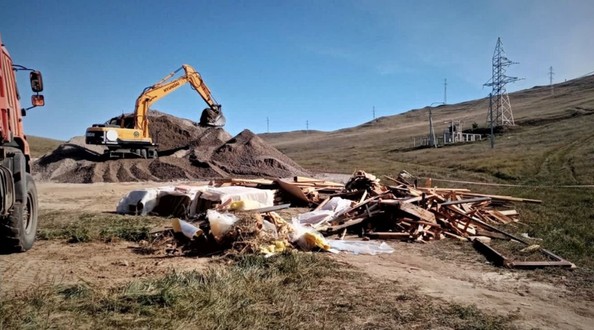На Ольхоне снесли старое здание визит-центра 