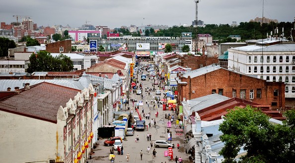 Улица Урицкого в Иркутске вновь вошла в топ самых дорогих торговых улиц страны