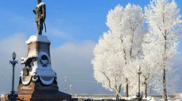 Морозы в Иркутске