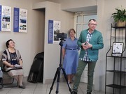Авторы проекта презентовали выставку "Прогулки по старому Иркутску: десять лет в событиях и лицах"